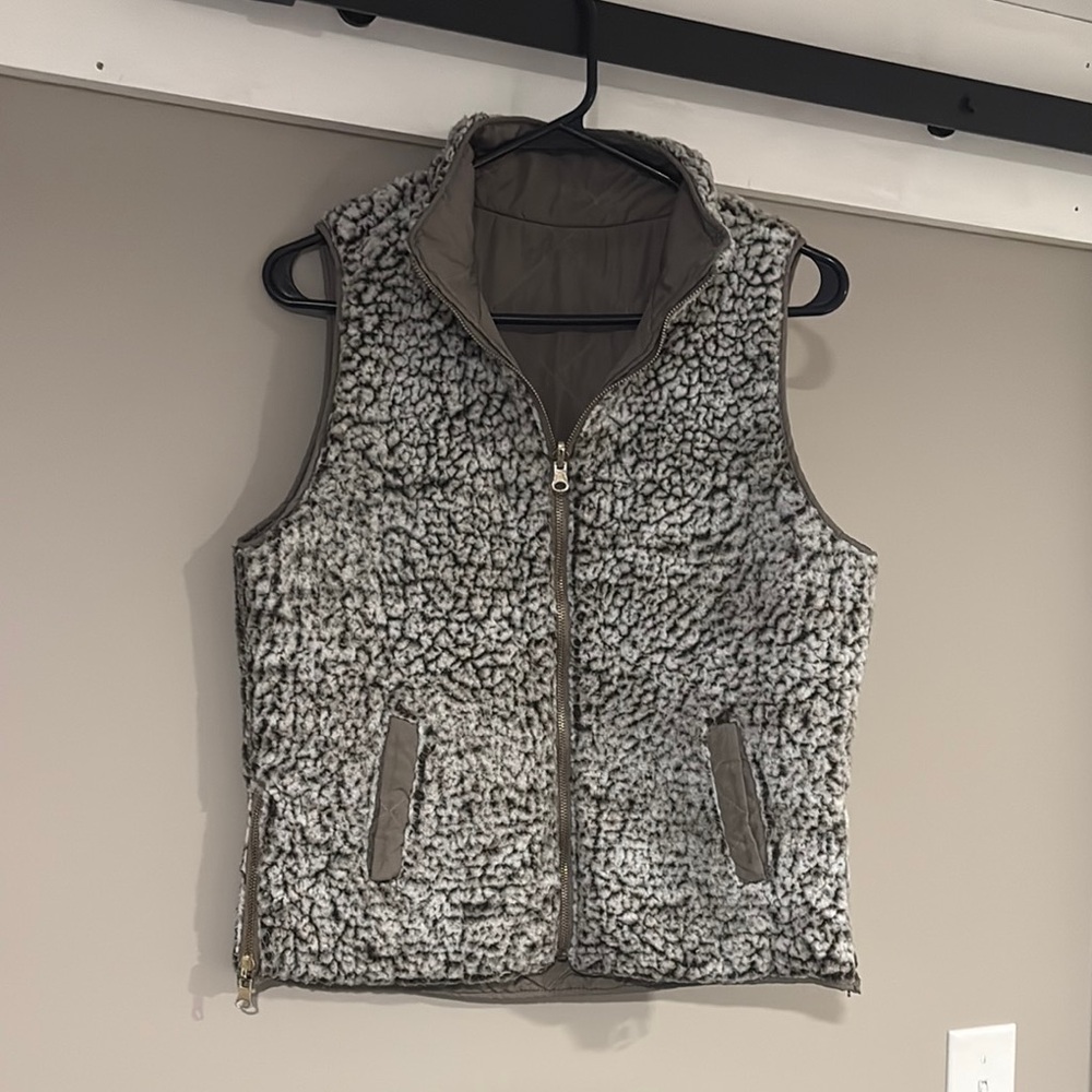 Thread & Supply Mushroom Fleece Vest